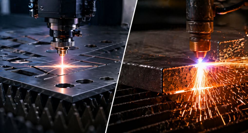 CNC Laser Cutting vs Plasma Cutting Differences
