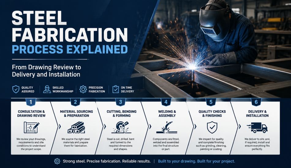 steel fabrication process