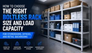 Boltless Rack Size and Load Capacity