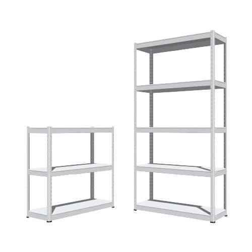 2 in 1 shelving